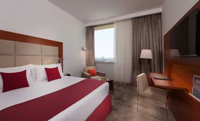 Room with side Nile view