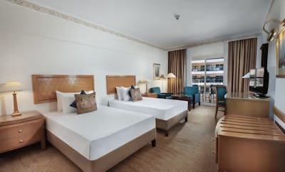 Classic room with view to the courtyard