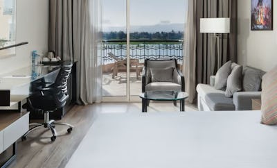 Executive Room with Superior Nile View and Separate Beds