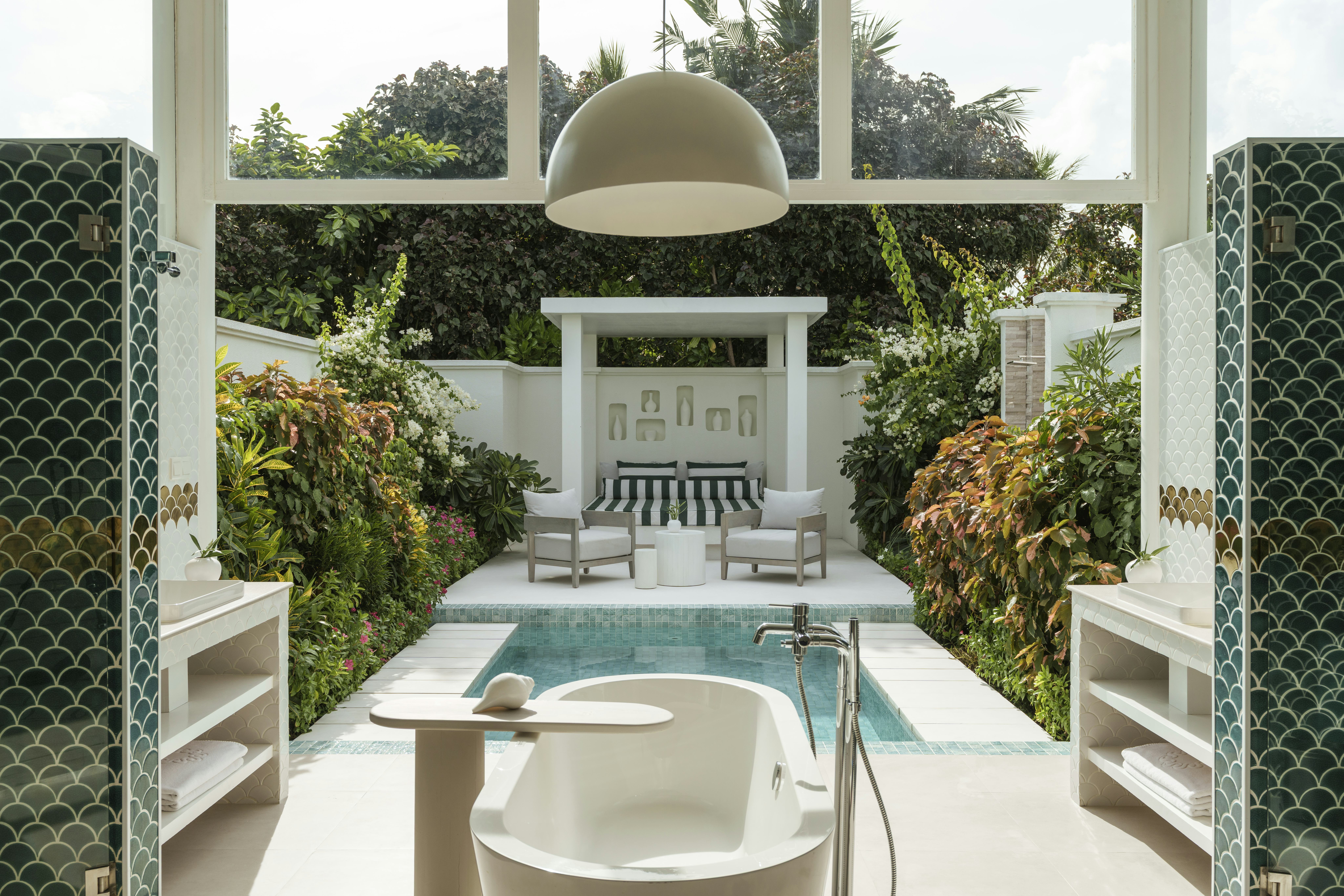 Grand Beach Villa with Pool