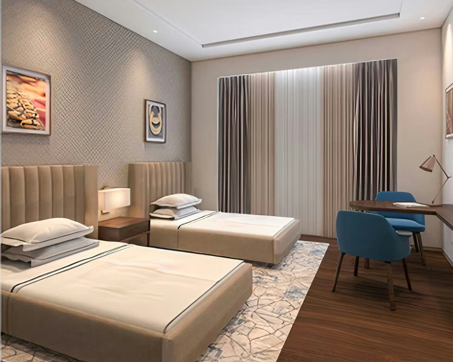 DELUXE ROOM TWIN BED