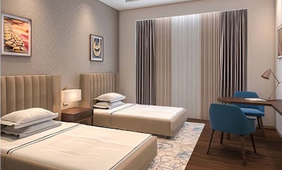 DELUXE ROOM TWIN BED