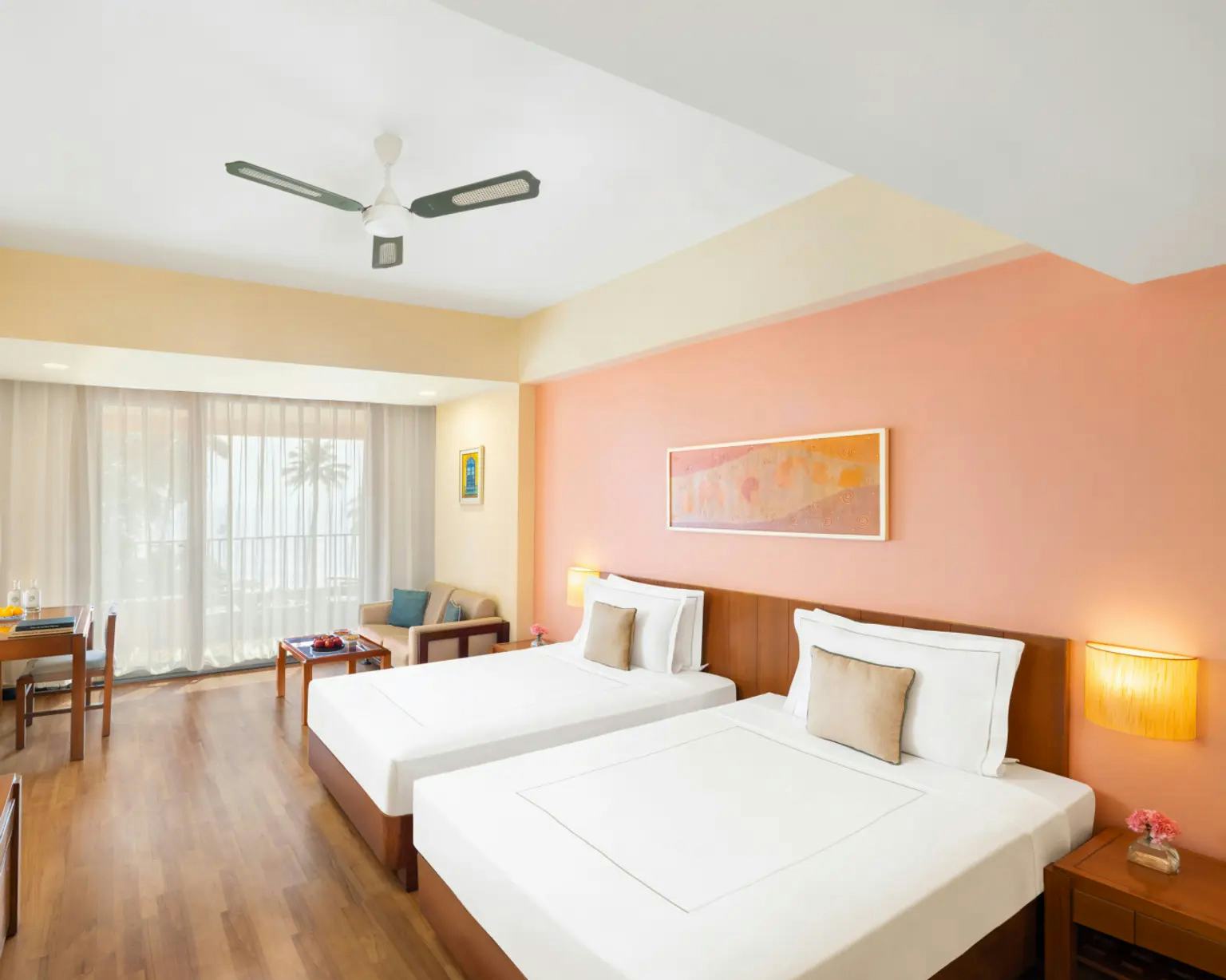 LUXURY ROOM SEA VIEW TWIN BED