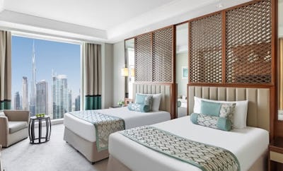 LUXURY BURJ VIEW ROOM TWIN BED