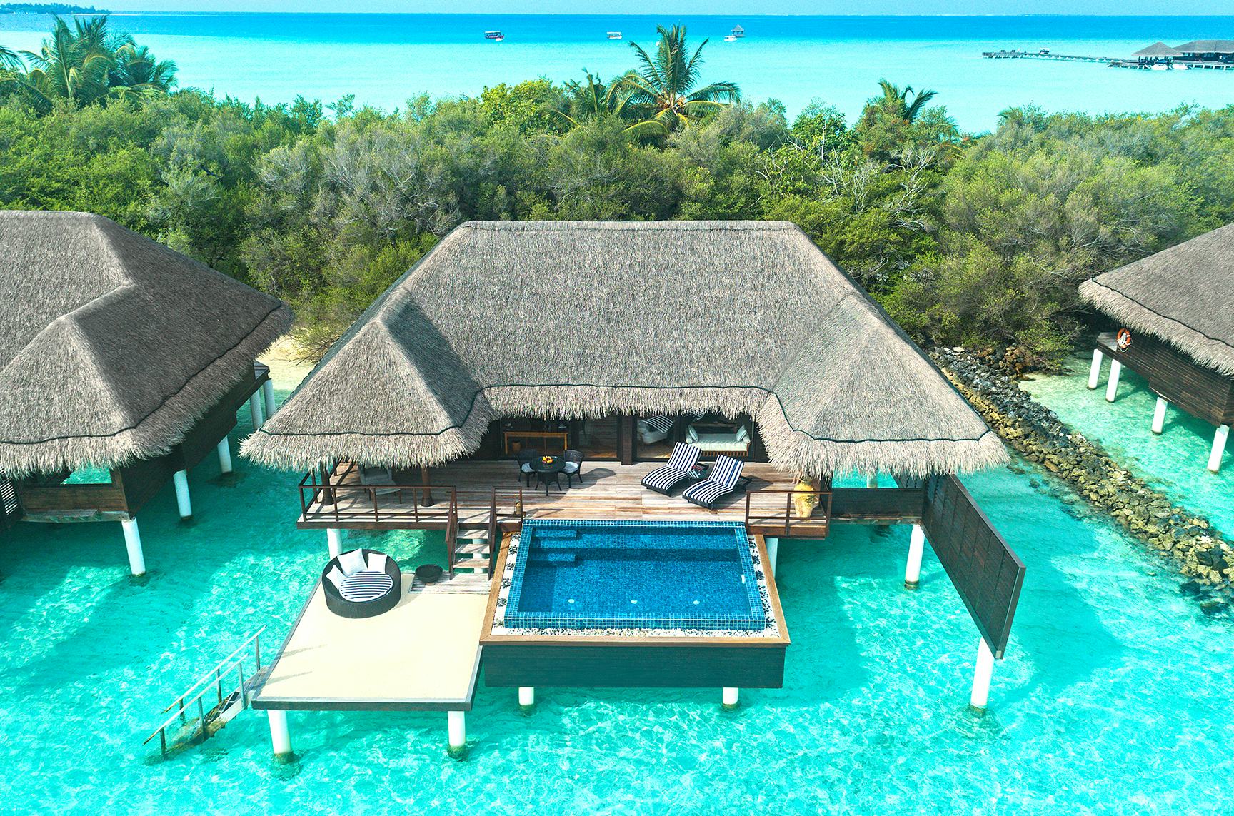 One Bedroom Sunrise Overwater Suite with Pool