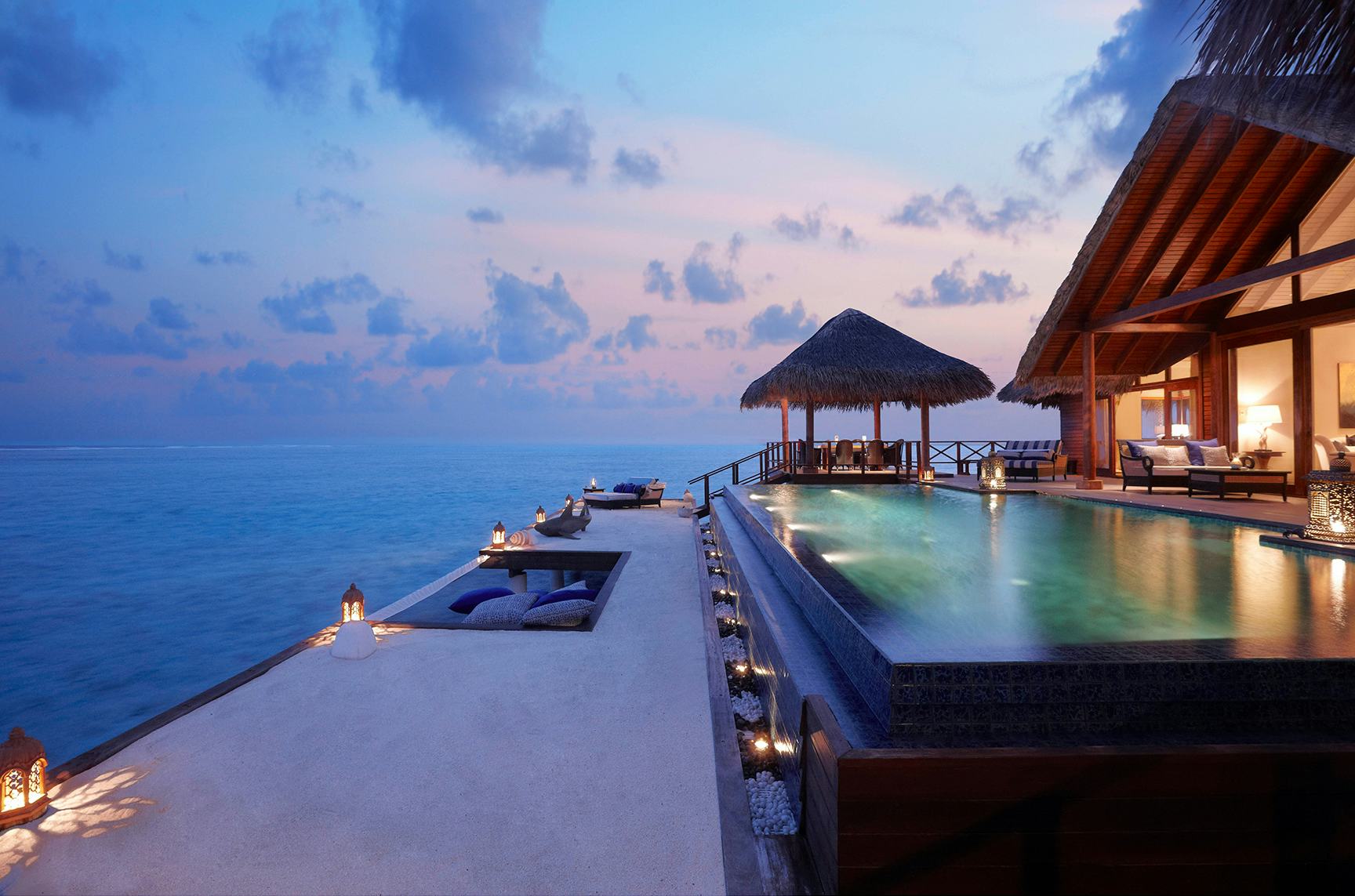 The Rehendi Presidential Overwater Suite with Pool