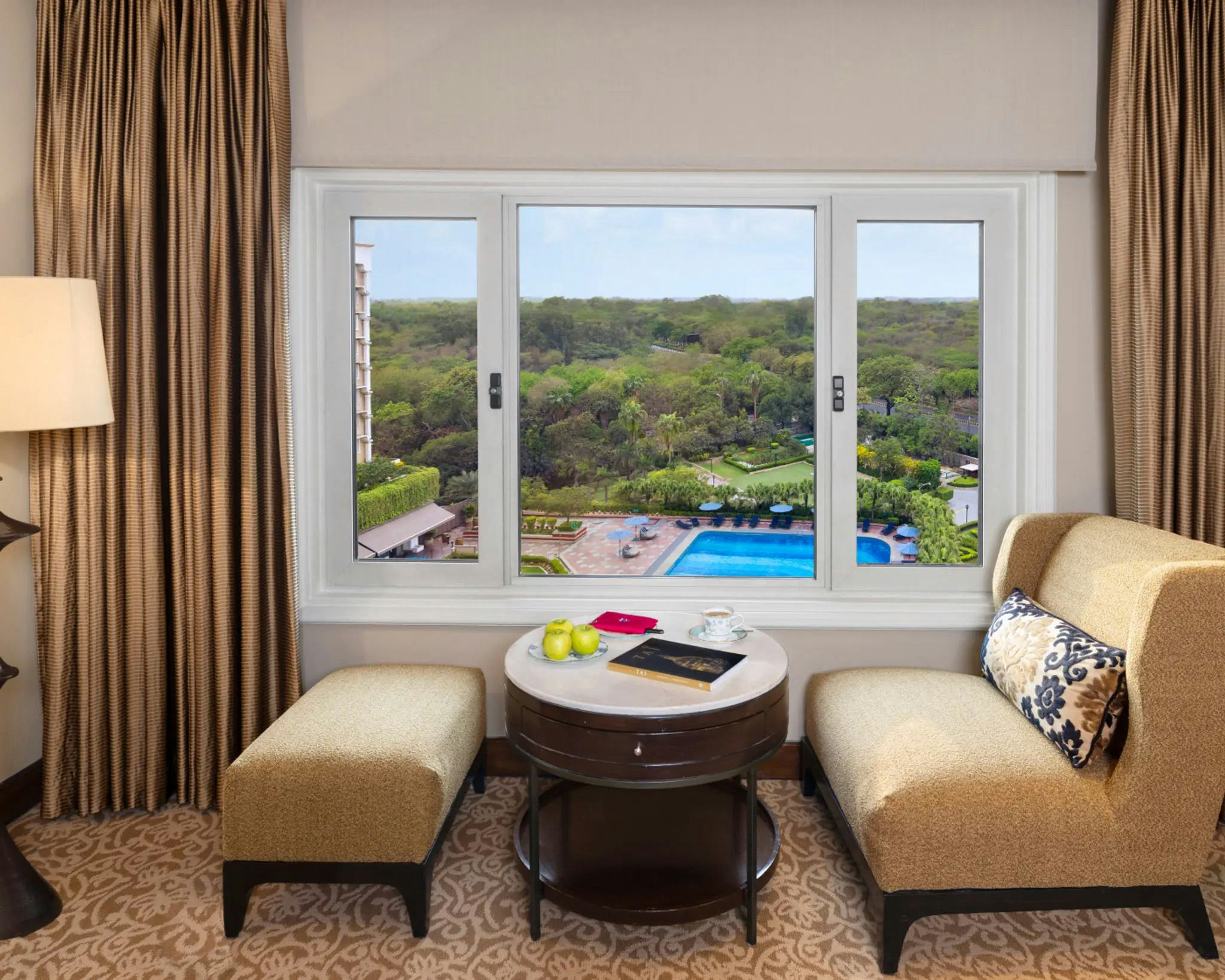 Taj Club Suite King Bed Diplomatic Enclave View