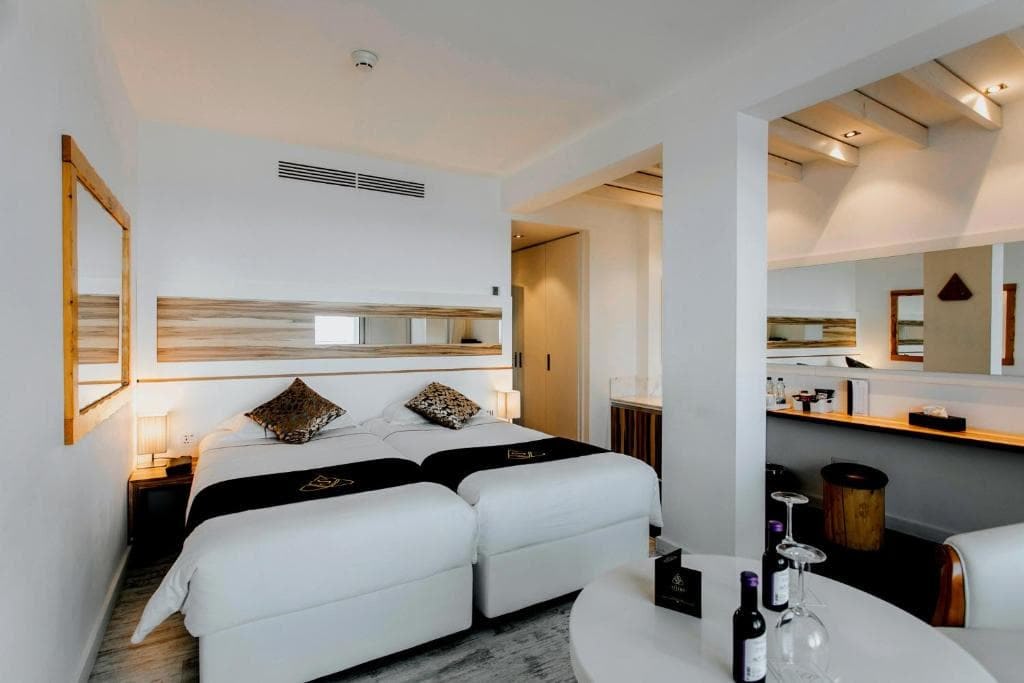 Superior Double/Twin Room with Front Sea View and Balcony