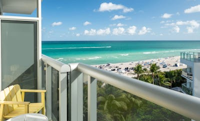 1 King Bed Ocean View Balcony