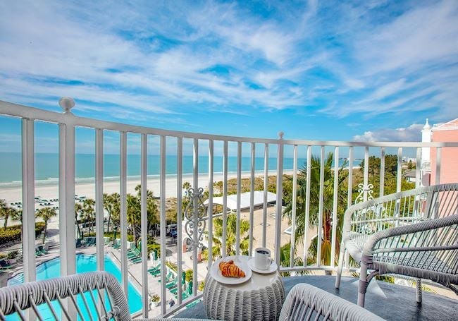 One Bedroom Gulf View Double Suite