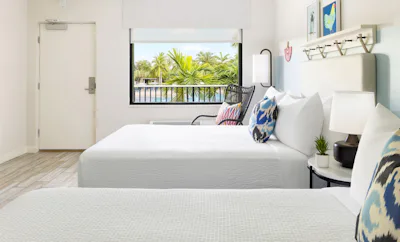 Newly Renovated Pool View Double Queen