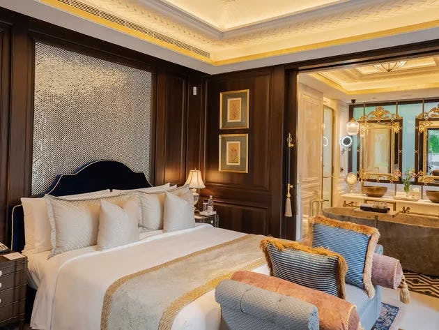 Lake Villa with a Private Deck