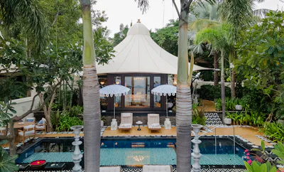 Lake Villa with a Private Deck