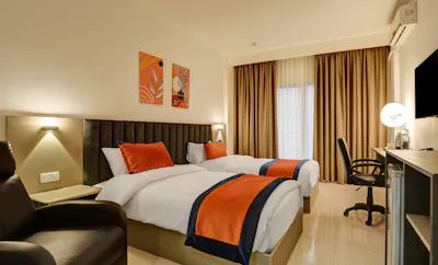 Twin Room with Balcony