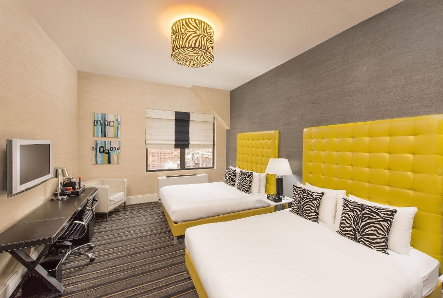 Deluxe Double Room Two Double Beds