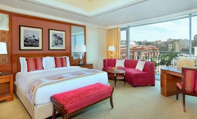 Club lounge access, Deluxe Guest room, 1 King, Museum view, City view, High floor