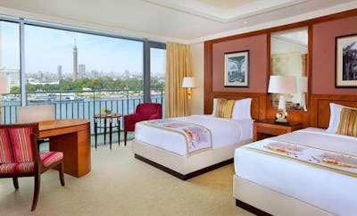 Deluxe Guest room, 2 Doubles, Nile view