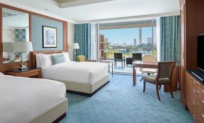 Deluxe Guest room, 2 Doubles, Nile view, Terrace