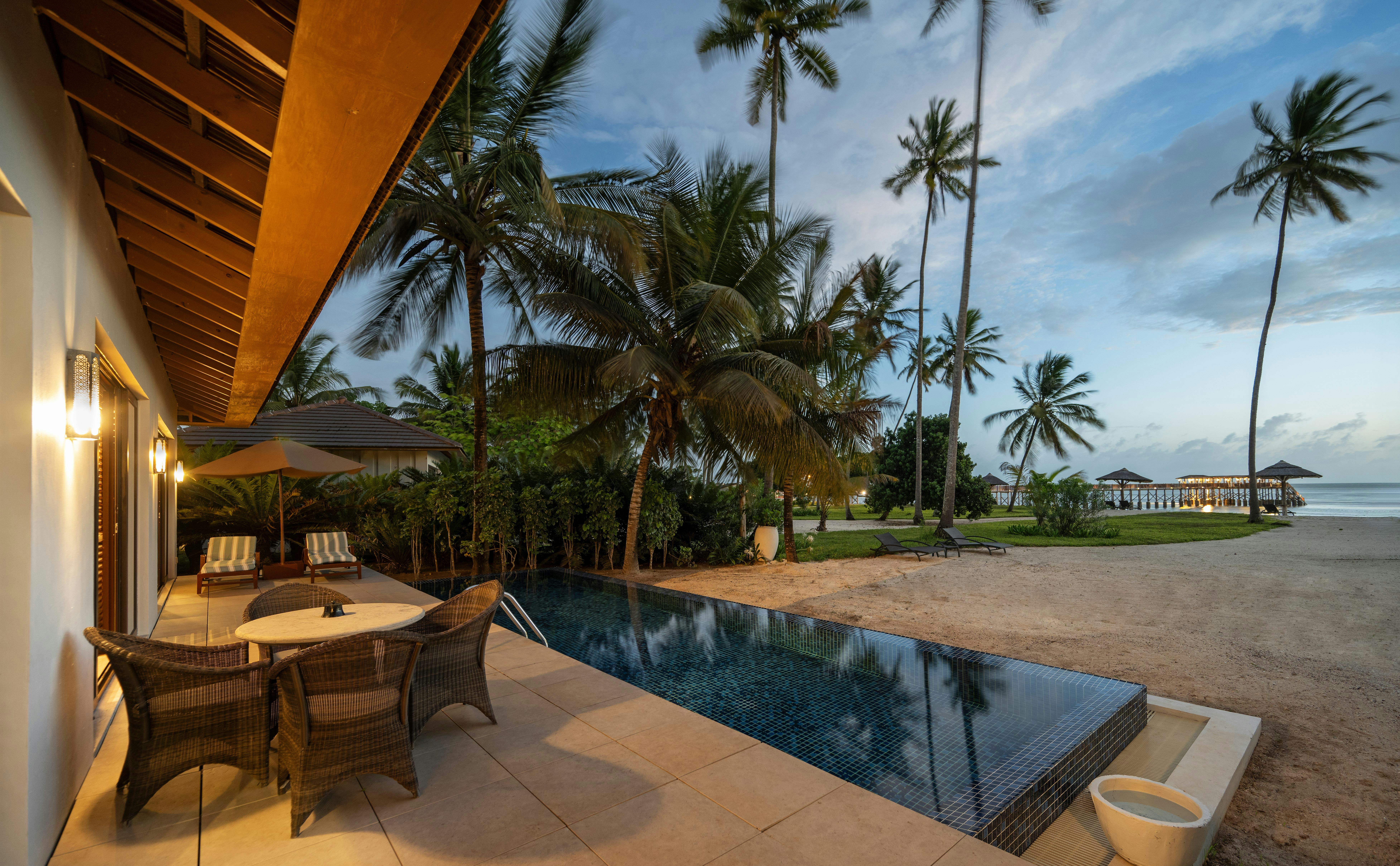 Frangipani Ocean Front Pool Villa
