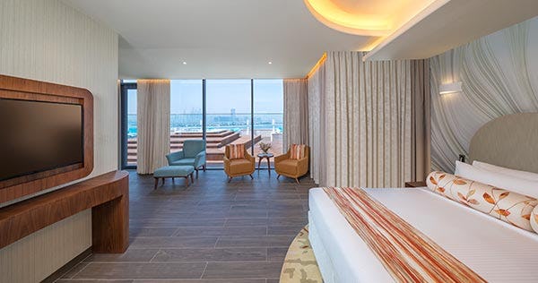 Penthouse Suite Palm Sea View