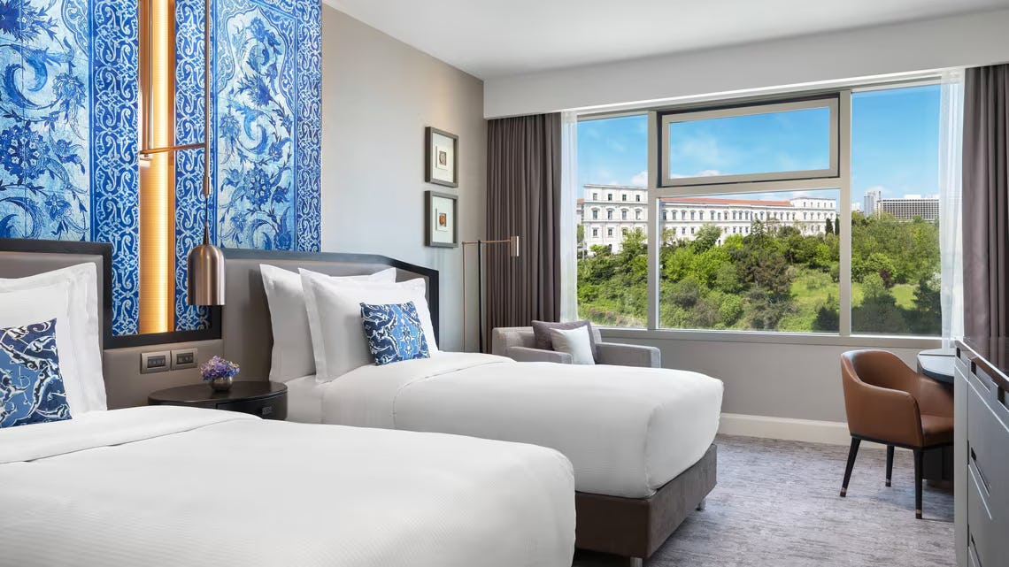 Twin Room with Park View