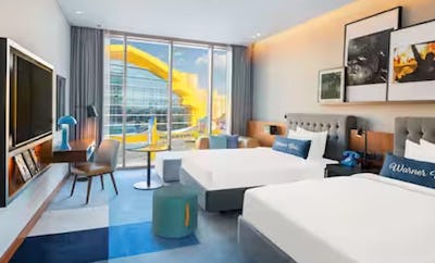 TWO DOUBLE BEDS ARTIST ROOM