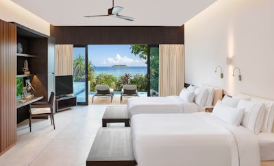 Family Beach Villa Pool