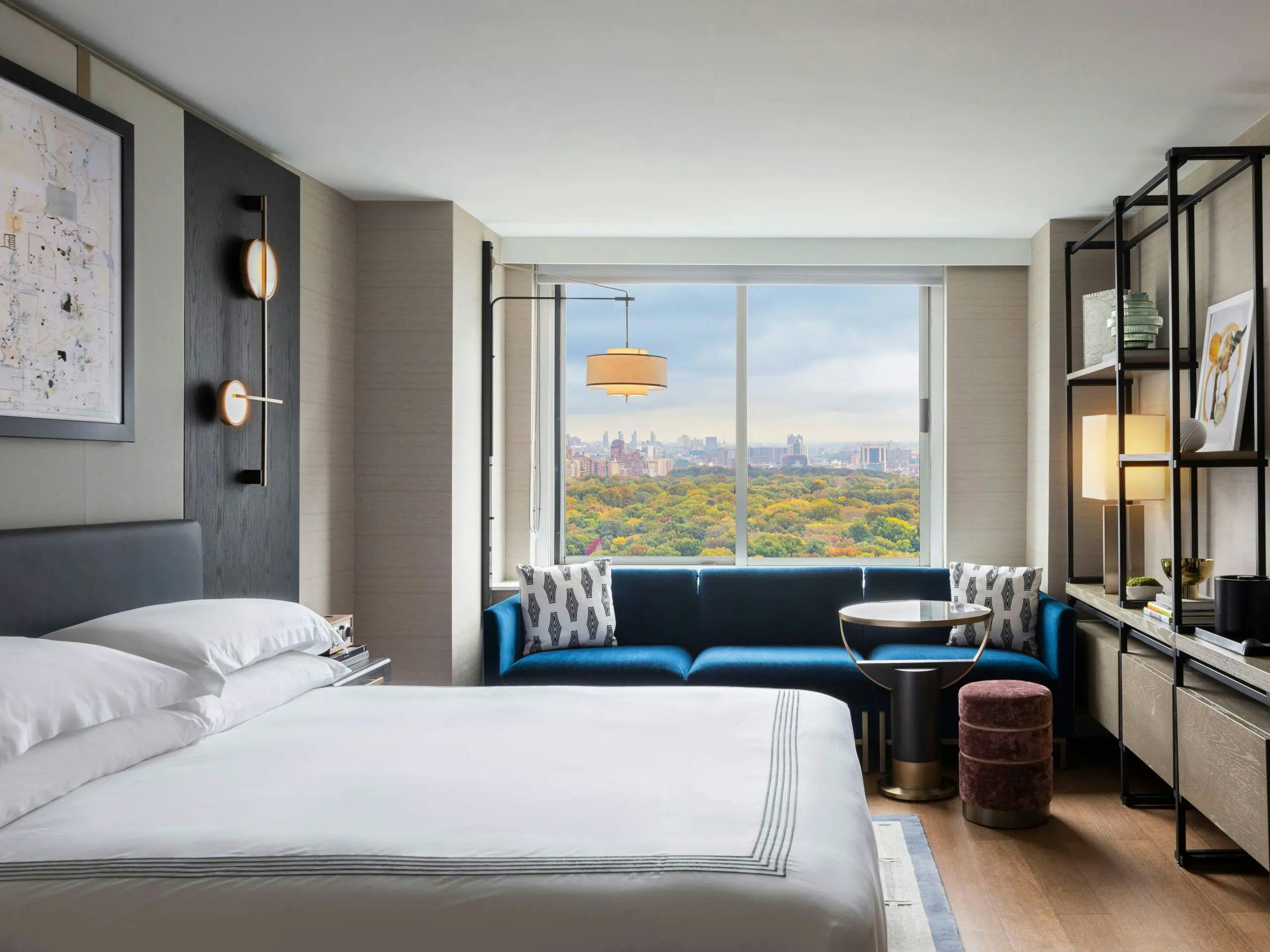 1 King, Central Park View, High Floor, Lounge Access