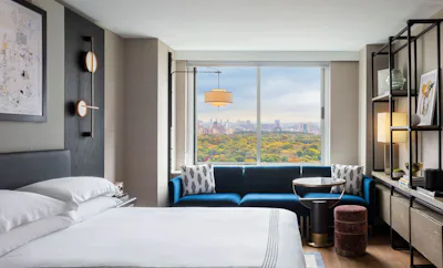 1 King, Central Park View, High Floor, Lounge Access