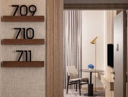 ADJOINING THREE BEDROOM SUITE