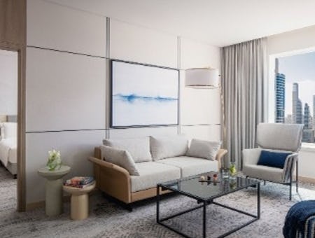 NEWLY DESIGNED WINDOW SEAT SUITE