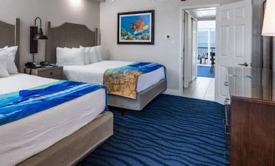 Gulf Front View Villa With Balcony 2 Double Beds