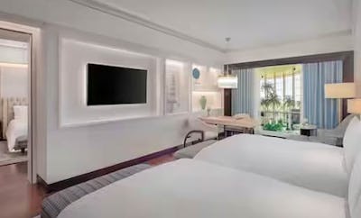 TWO DOUBLE BEDS PREMIER ROOM