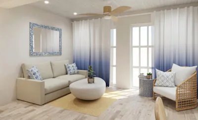 Oasis Two Bedroom Guestroom