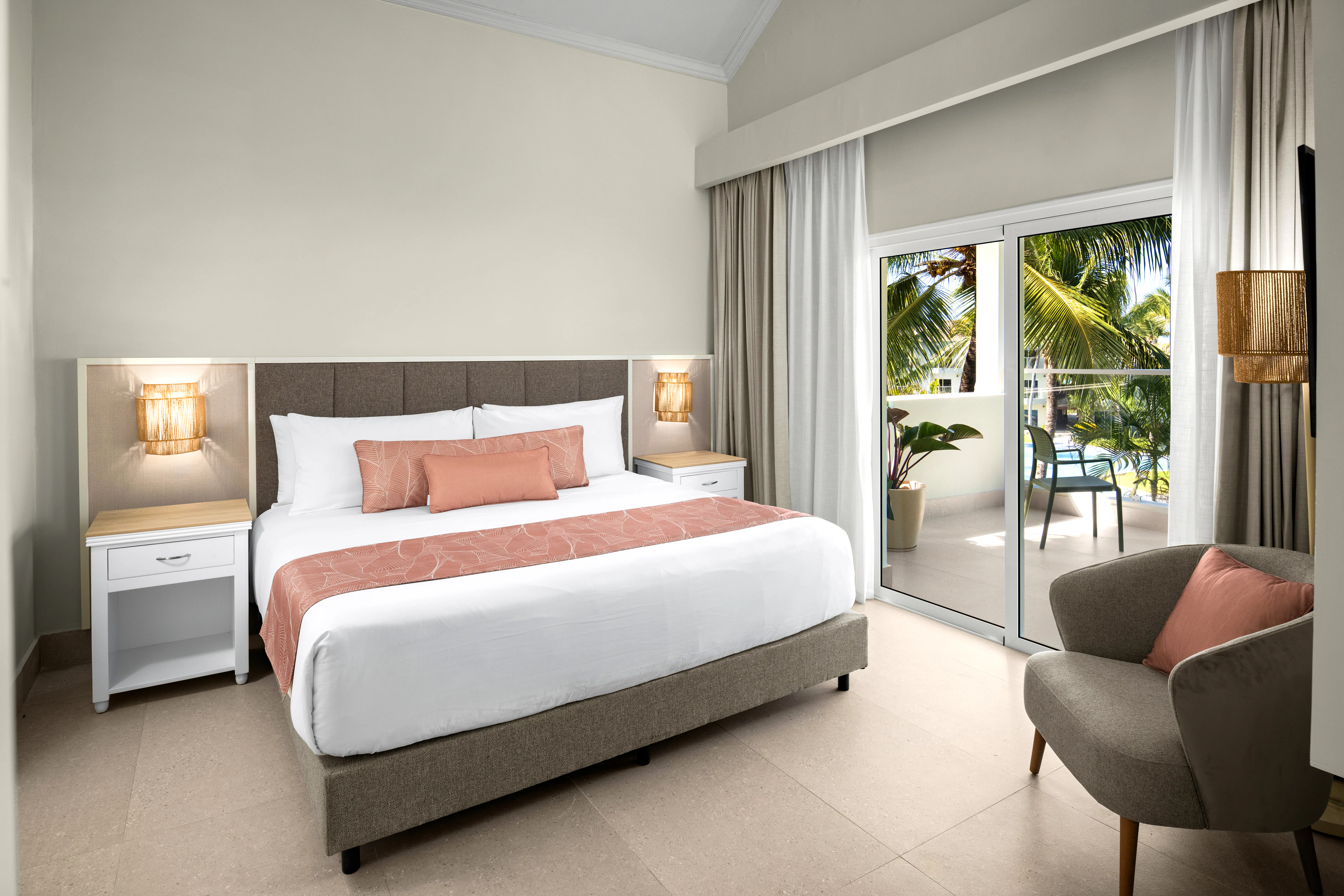 Club Two-Bedroom Suite Tropical or Partial Ocean View