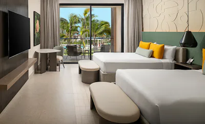 Club Azure Tropical View Room - 2 Queen Beds